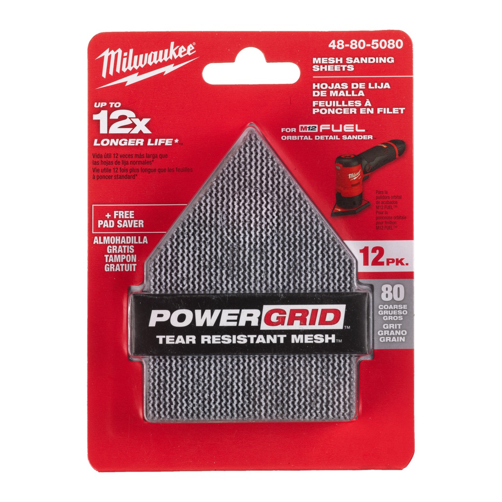 Siatki_ścierne_do_M12_FDSS_67_x_92_mm_Milwaukee_Mesh_67_x_92_G80_-_12_pc_+_Pad_Saver_2