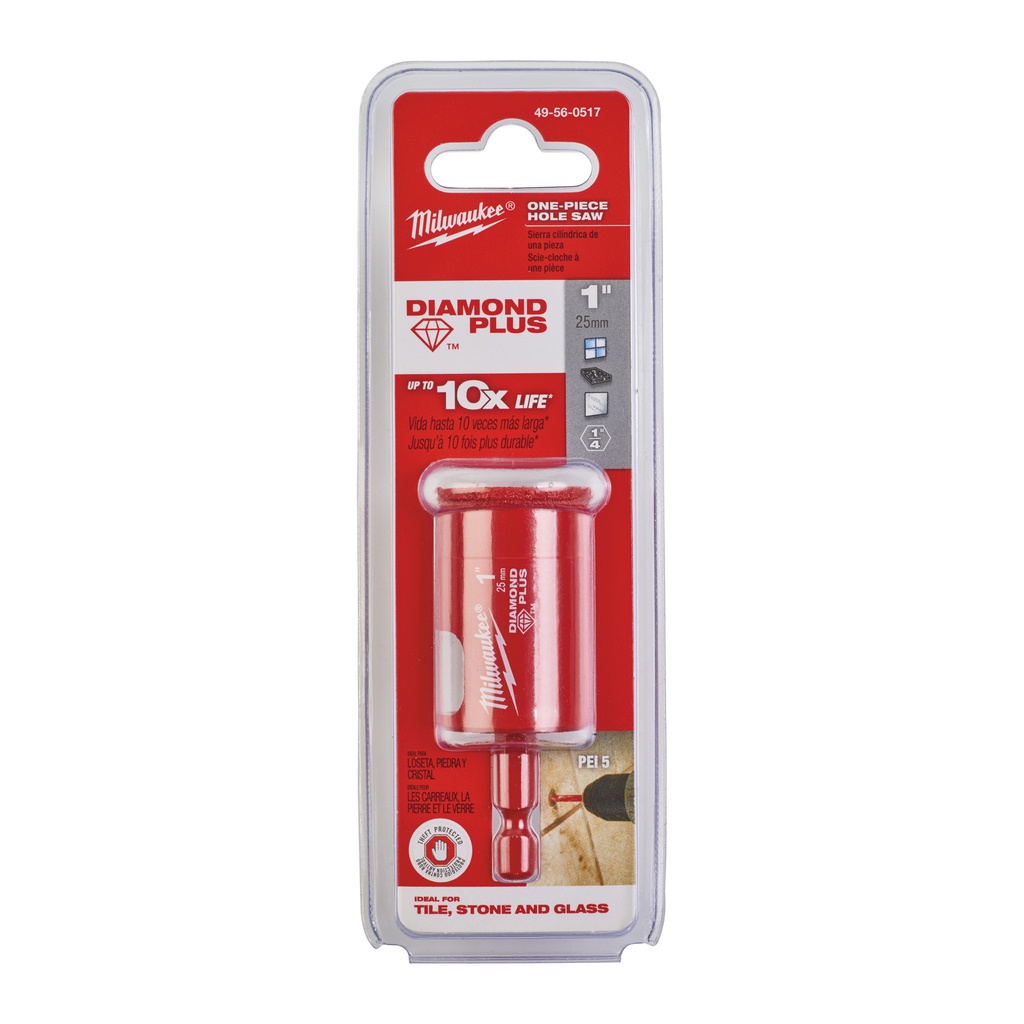 Wiertła_¼"_do_wiercenia_na_mokro_/_sucho_Diamond_MAX™_Milwaukee_25_mm_¼"_Hex_1