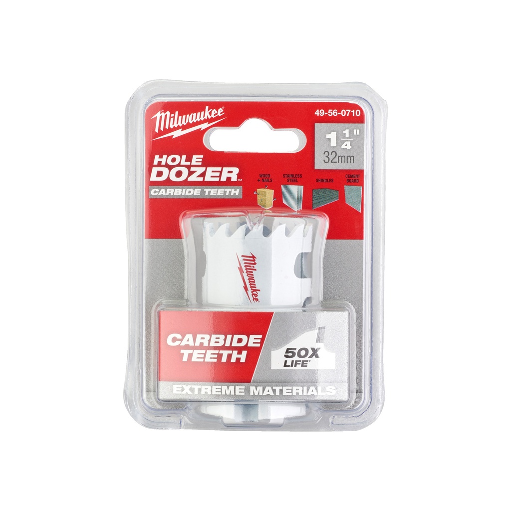 Otwornice_z_węglikiem_wolframu_HOLE_DOZER™_Carbide_Milwaukee_TCT_Hole_Dozer_Holesaw_32_mm_-_1_pc_1