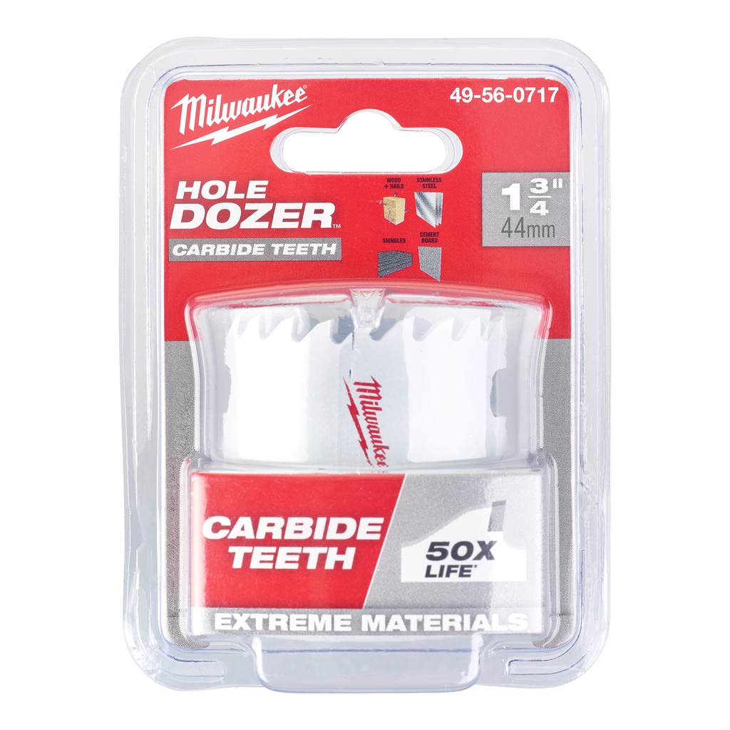 Otwornice_z_węglikiem_wolframu_HOLE_DOZER™_Carbide_Milwaukee_TCT_Hole_Dozer_Holesaw_44_mm_-_1_pc_1