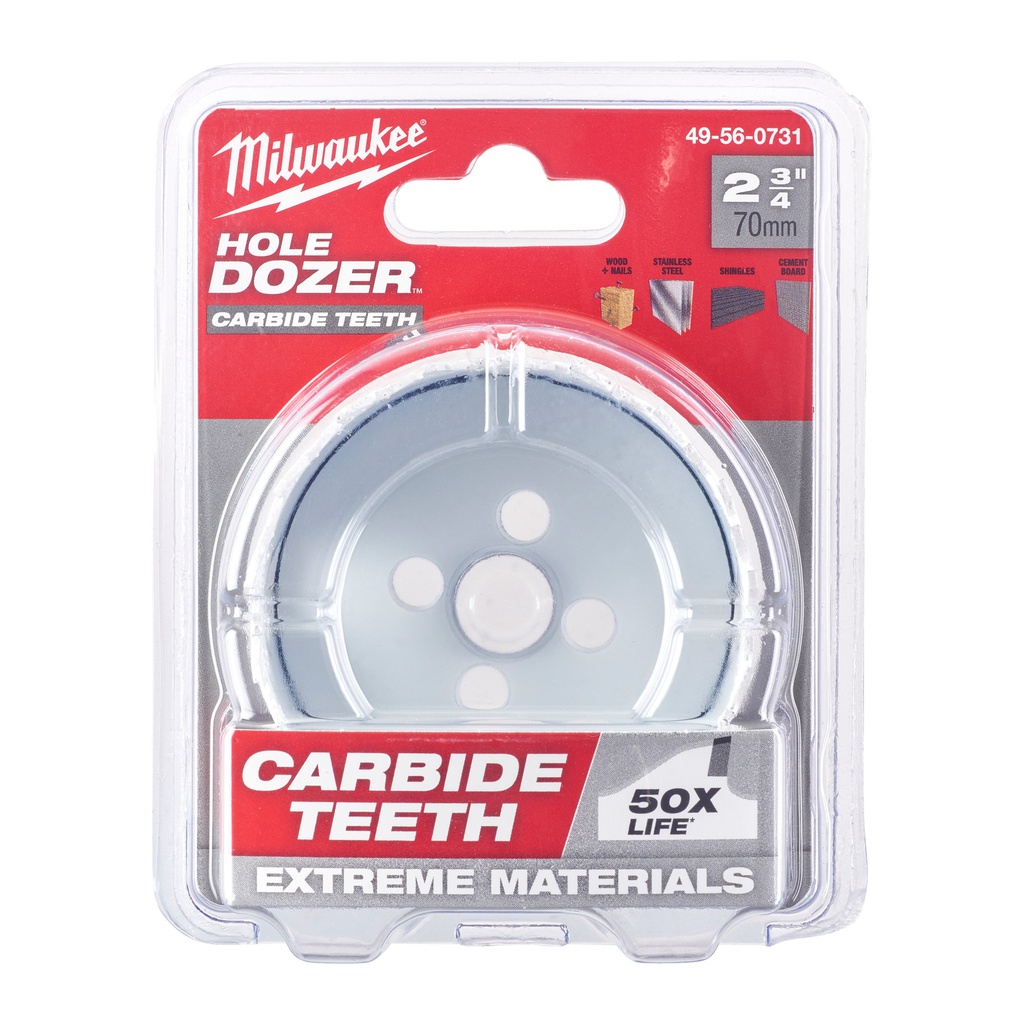 Otwornice_z_węglikiem_wolframu_HOLE_DOZER™_Carbide_Milwaukee_TCT_Hole_Dozer_Holesaw_70_mm_-_1_pc_1