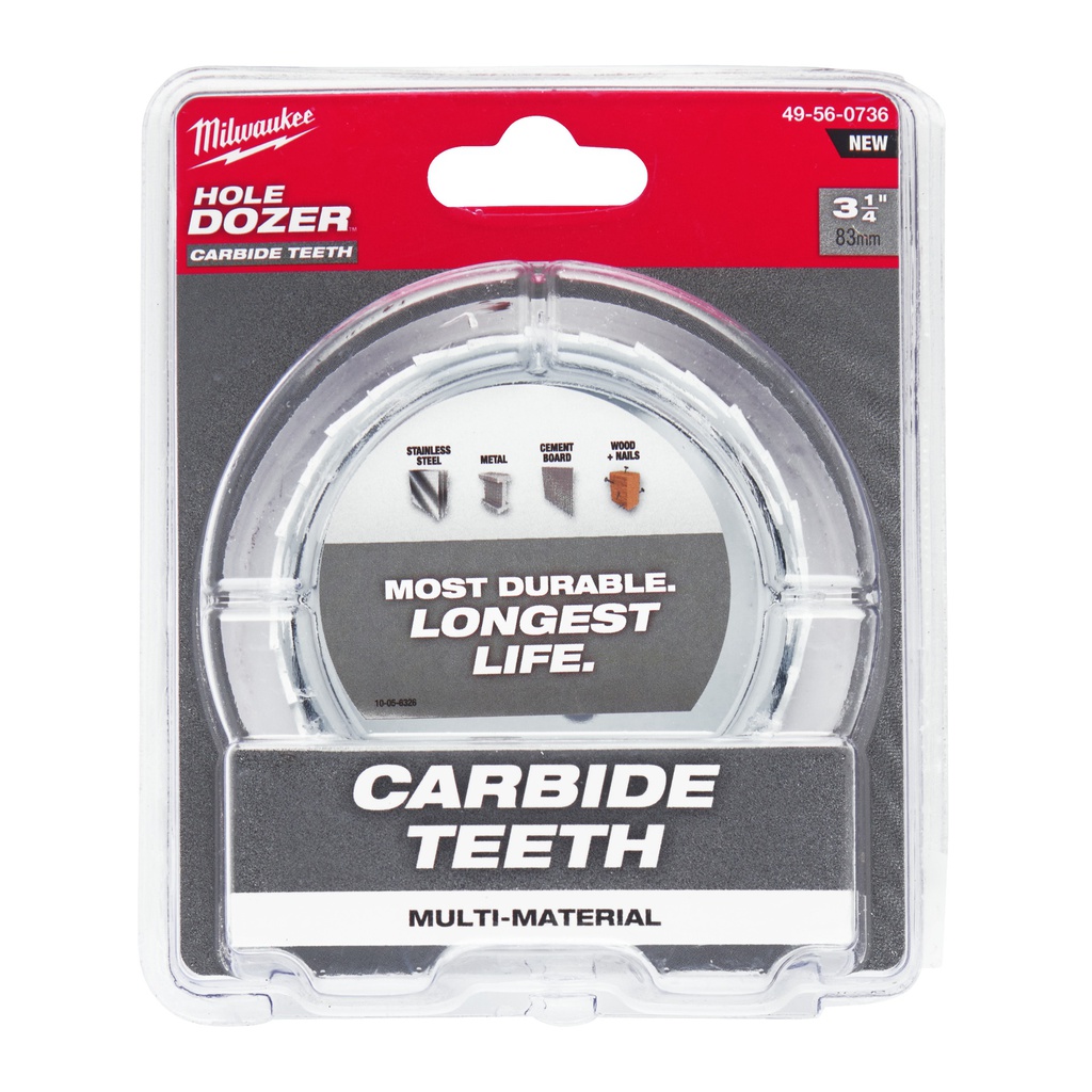 Otwornice_z_węglikiem_wolframu_HOLE_DOZER™_Carbide_Milwaukee_TCT_Hole_Dozer_Holesaw_83_mm_-_1_pc_1