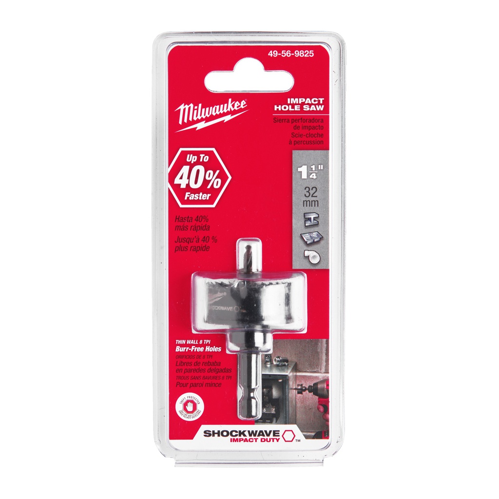 UDAROWE_PIŁY_WALCOWE_Milwaukee_Shockwave_Holesaw_32_mm_1
