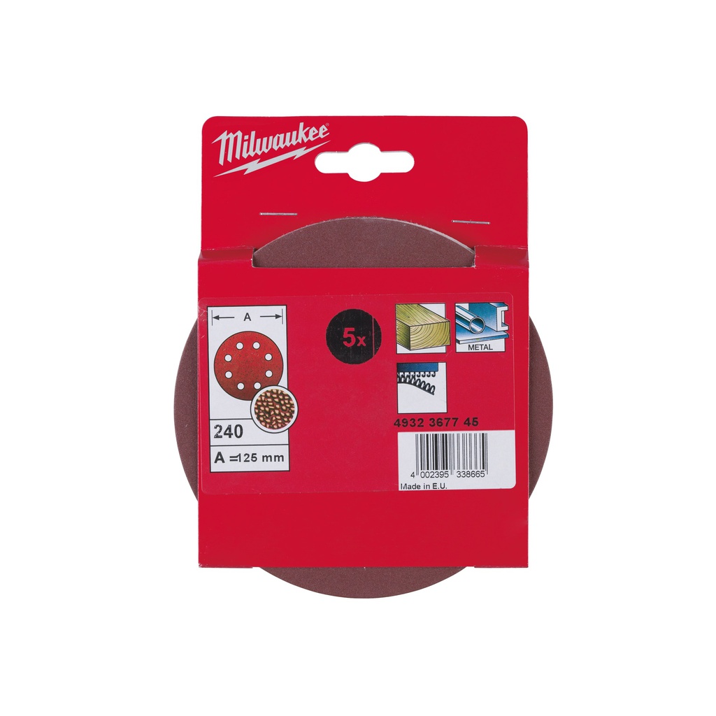 Papiery_ścierne_do_szlifierek_mimośrodowych_⌀_125_mm_&_150mm_Milwaukee_125_mm_H_and_L_GR_240_-_5_pcs_1