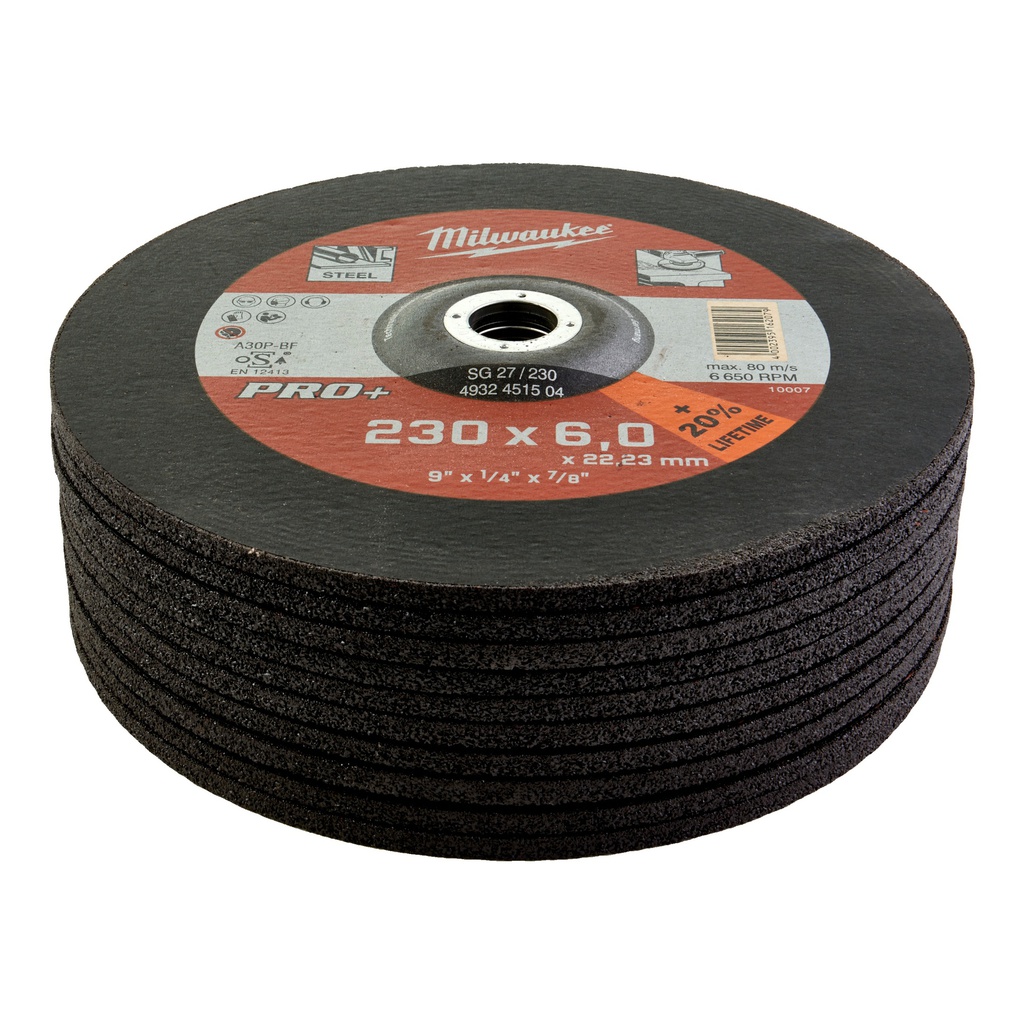 Tarcze_do_szlifowania_metalu_PRO+_Milwaukee_SG_27_/_230_x_6_x_22_mm_-_10_pcs_2