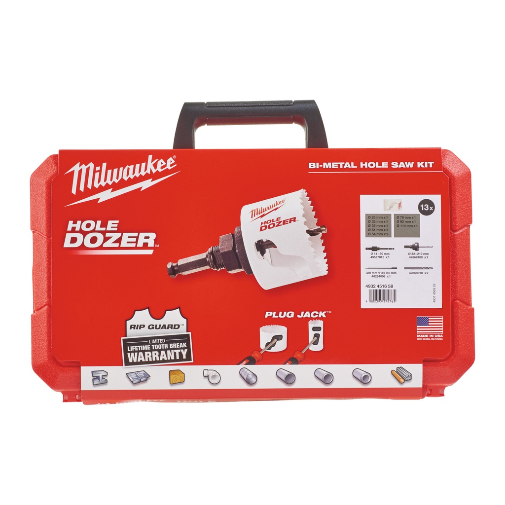 Bimetalowe_kobaltowe_otwornice_HOLE_DOZER™_-_zestawy_Milwaukee_Holesaw_kit_3_-_1_pc_1