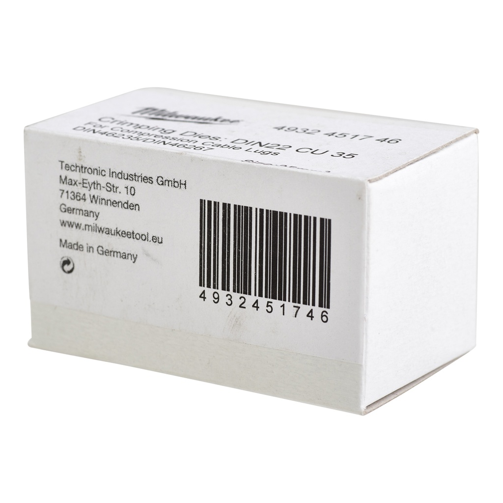 Matryce_zaciskowe_typ_DIN_Milwaukee_DIN22_Cu_35_-_1_pc_1