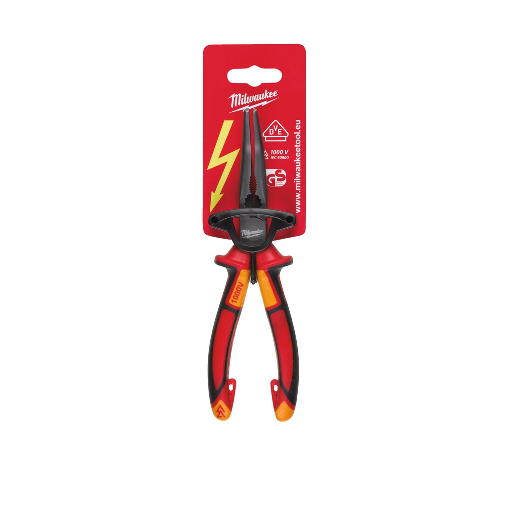 Szczypce_długie_okrągłe_VDE_Milwaukee_VDE_Long_45_deg._Round_Nose_Pliers_205mm_1
