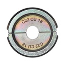 Matryce_zaciskowe_typ_C_Milwaukee_C22_Cu_16/C5_-_1pc_1