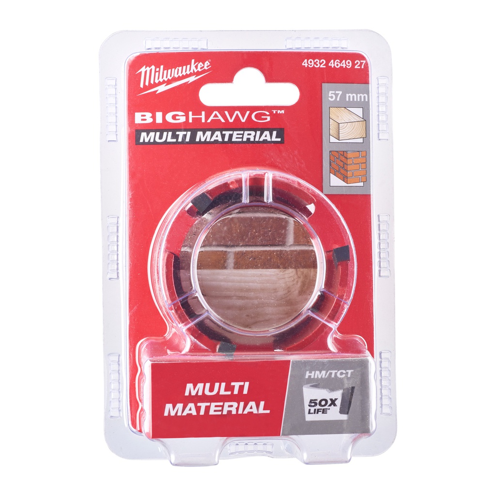 Otwornice_z_węglikiem_wolframu_BIG_HAWG™_multi_material_Milwaukee_Big_Hawg_Multi._Mat._57mm_-_1_pc_1