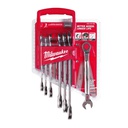 Zestawy_kluczy_płasko-oczkowych_z_grzechotką_MAX_BITE™_Milwaukee_7_pc_Maxbite_Ratchet_Imperial_Combination_Spanner_Set_-_1_pc_1