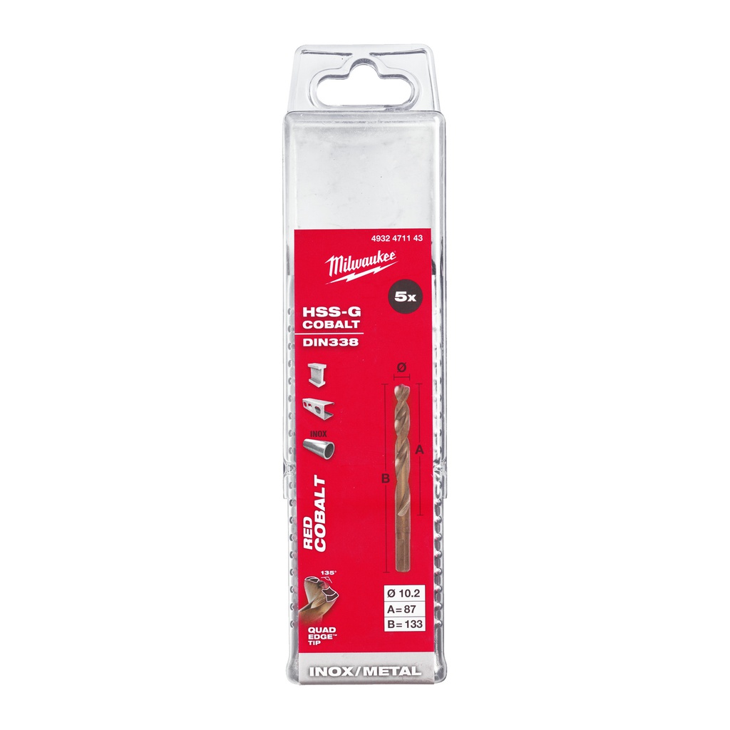 Wiertła_do_metalu_HSS-G_RED_COBALT_-_DIN_338_-_opakowanie_po_5_i_10_szt._Milwaukee_HSSGC_10.2_x_133_-_5_pcs_1