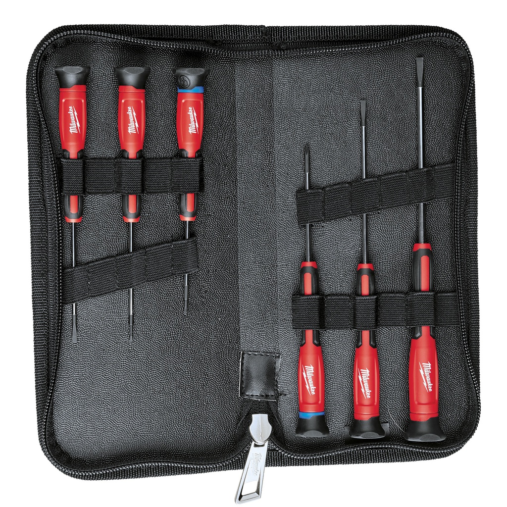 Wkrętaki_precyzyjne_Milwaukee_6pc_Precision_Screwdriver_Set_2