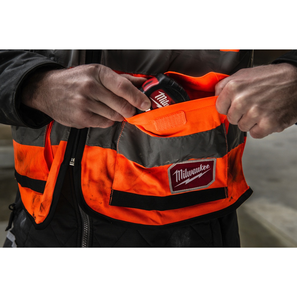 Kamizelka_o_intensywnej_widzialności_PREMIUM_-_żółta_Milwaukee_Premium_High-Visibility_Vest_Orange_-_2XL/3XL_4