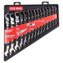 Zestaw_kluczy_płasko-oczkowych_MAXBITE™_z_ruchomą_główką_grzechotki_Milwaukee_15pc_Maxbite_Flex_Head_Spanner_Set_1