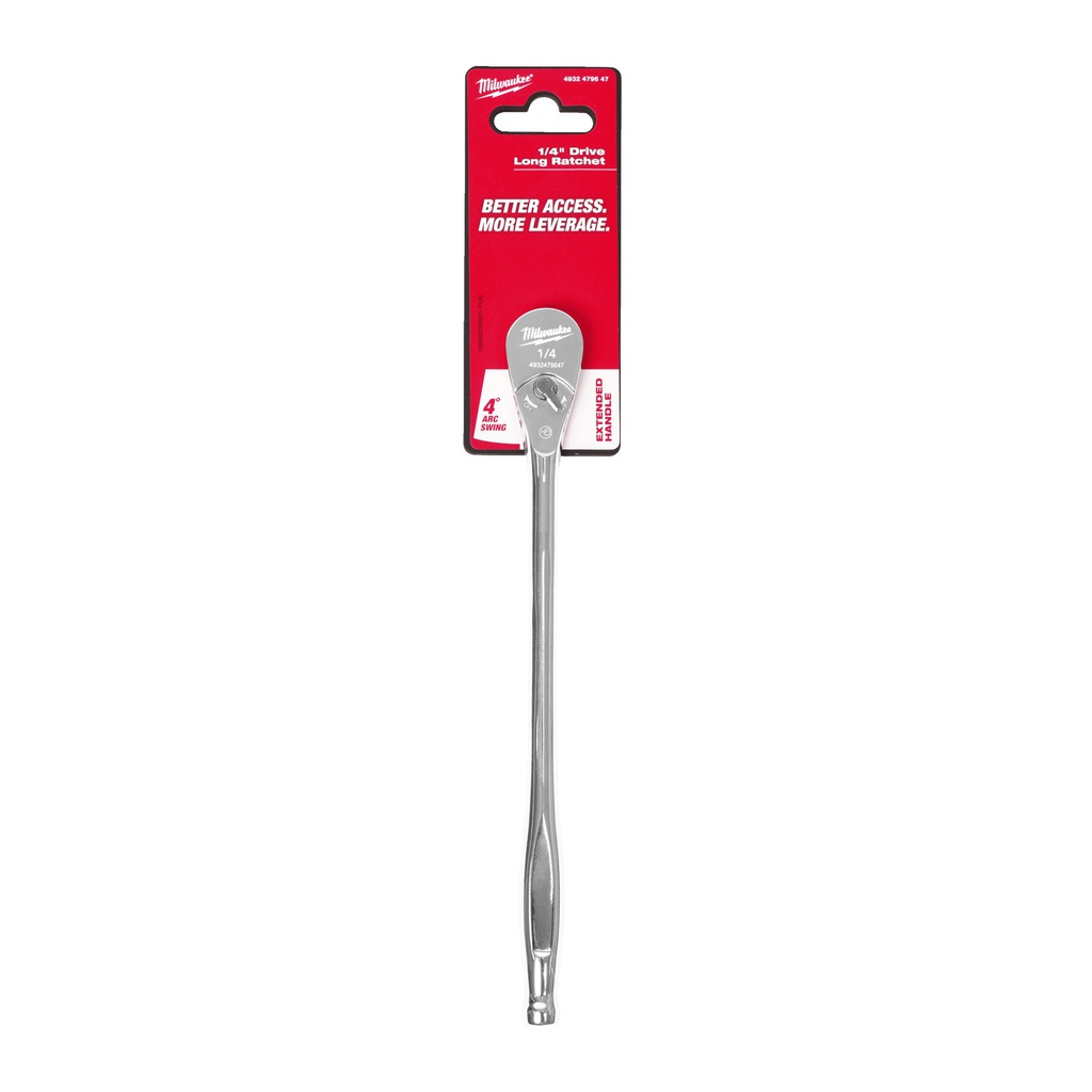 Grzechotka_1/4″_Milwaukee_1/4"_Drive_Long_Ratchet_2