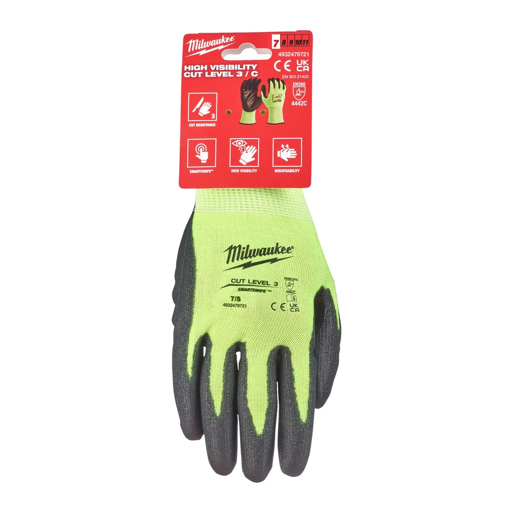 Rękawice_odporne_na_przecięcia_o_podwyższonej_widzialności_-_poziom_C_Milwaukee_Hi-Vis_Cut_C_Gloves_-_7/S_-_1pc_1
