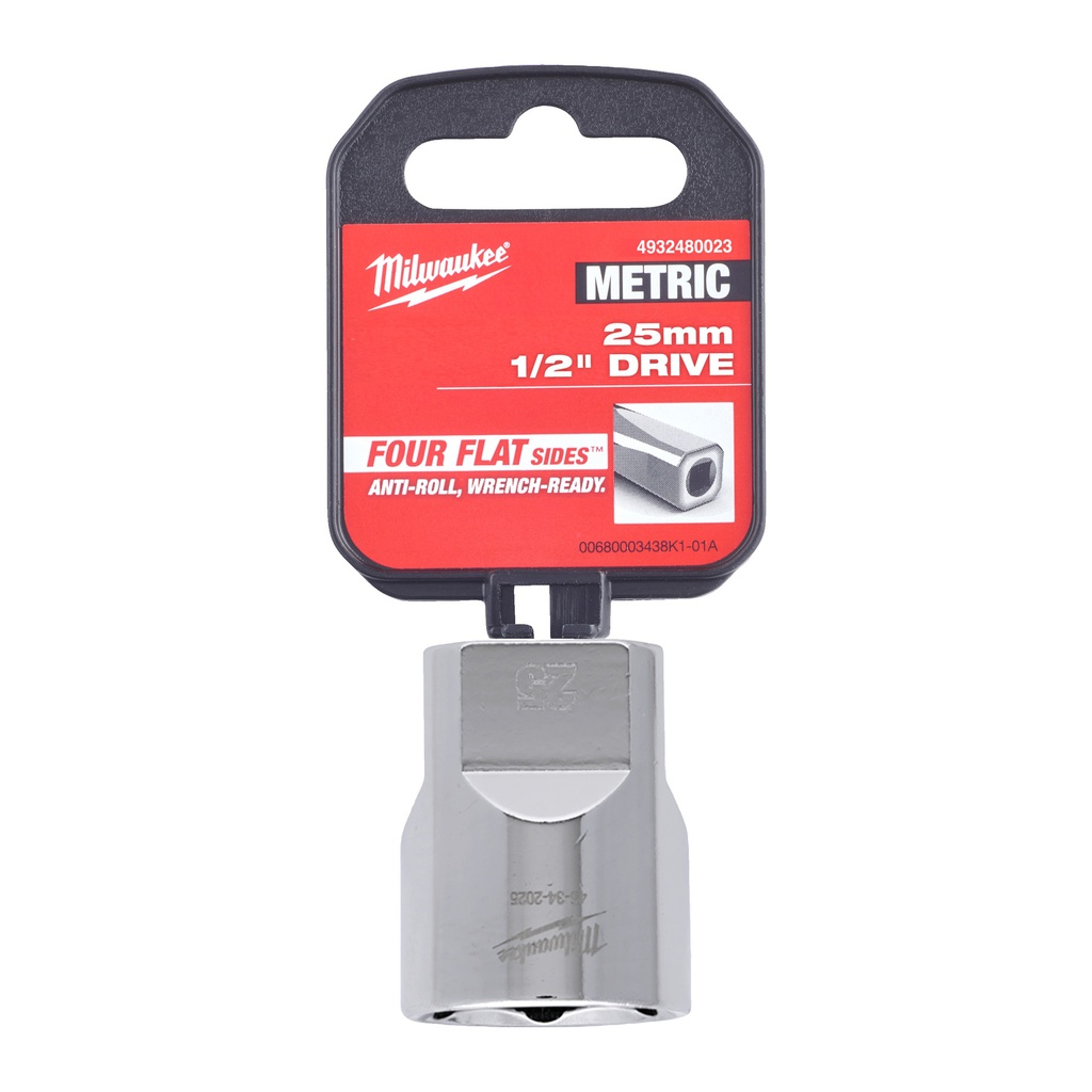 Nasadki_chromowane_½″_Milwaukee_1/2_Drive_Socket_Metric_Standard_-_25_mm_1