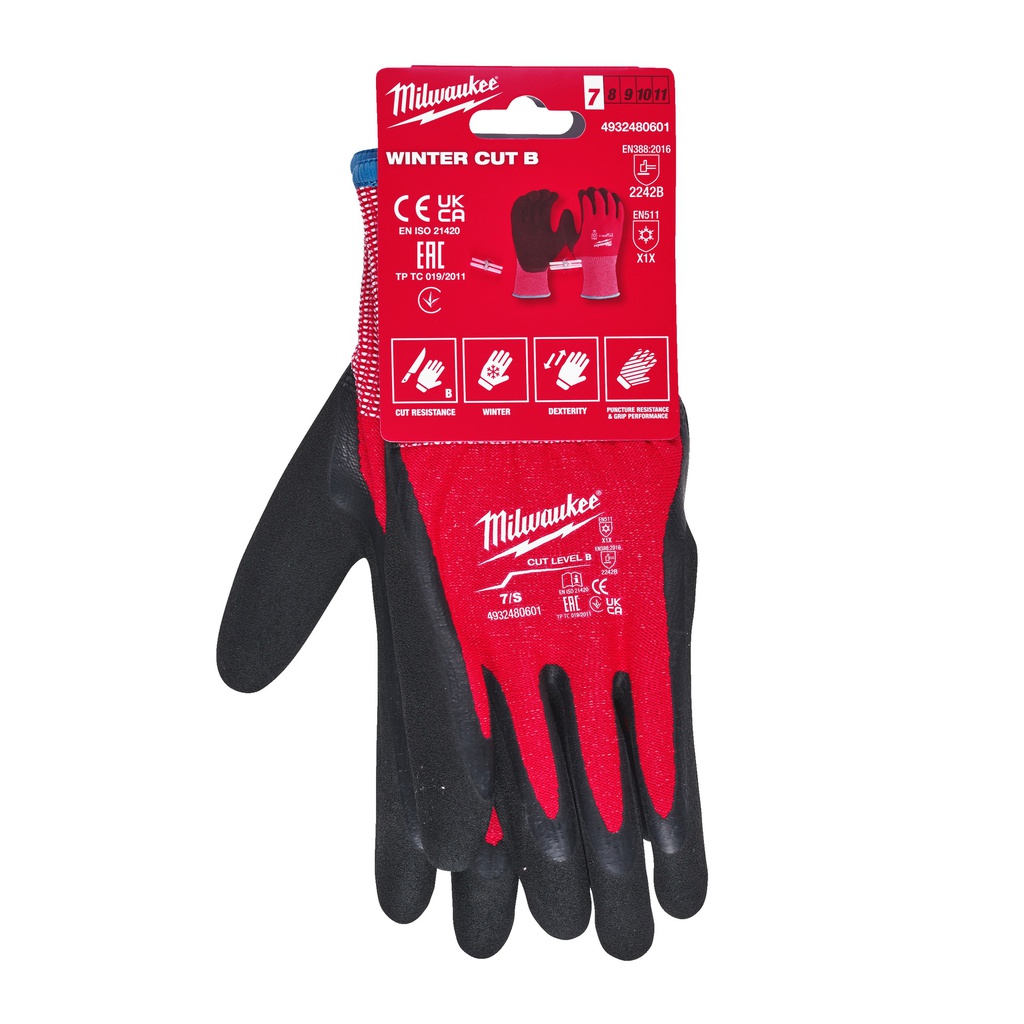 Rękawice_odporne_na_przecięcia_-_wersja_zimowa_-_poziom_ochrony_B_Milwaukee_Winter_Cut_B_Gloves_-_7/S_-_1pc_1