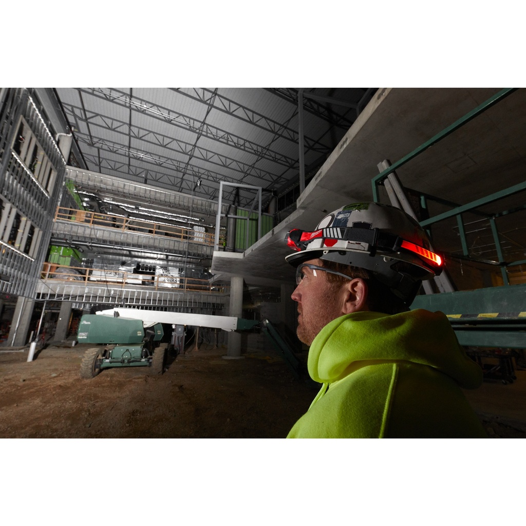 Akumulatorowa latarka-czołówka USB HI-VIS Milwaukee | L4 HL-VIS-301