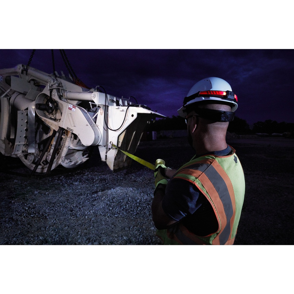 Akumulatorowa latarka-czołówka USB HI-VIS Milwaukee | L4 HL-VIS-301