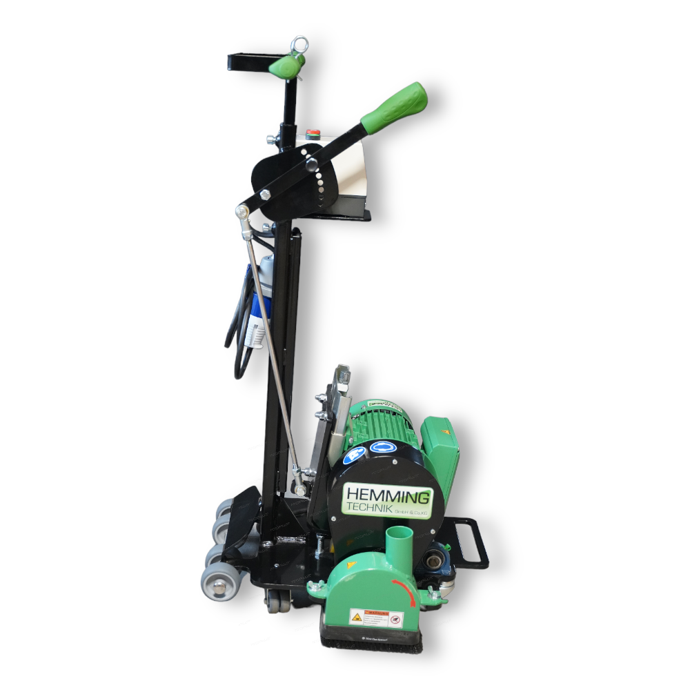 Frezarka Hemming HE-120 manualna 230V do rowków pod ogrzewanie podłogowe