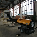 Nagrzewnica olejowa z odprowadzeniem spalin Master BV 400