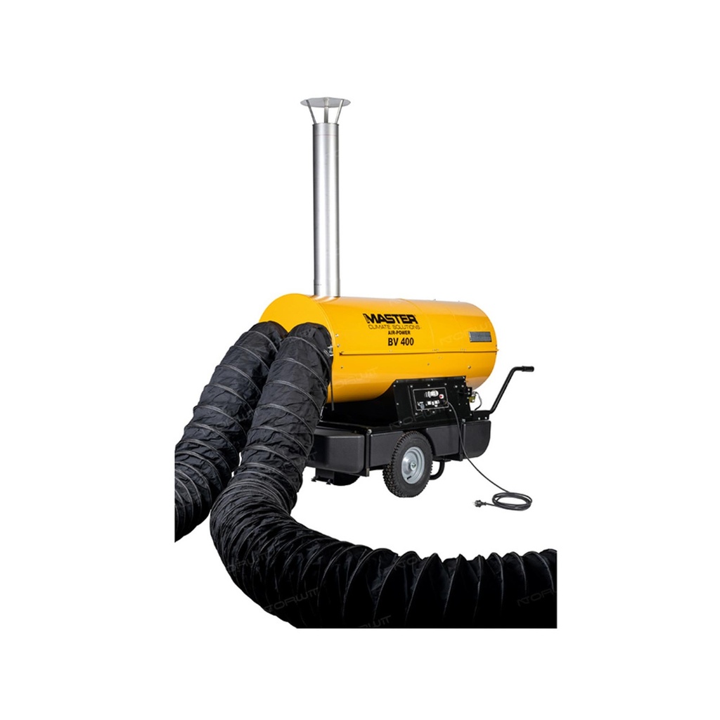 Nagrzewnica olejowa z odprowadzeniem spalin Master BV 400