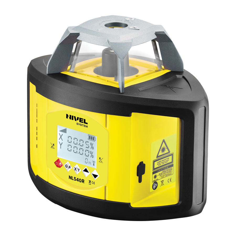 Niwelator laserowy Nivel System NL540R DIGITAL czerwony rotacyjny samopoziomujący