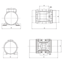 Wibrator przyczepny Enar VEM 100