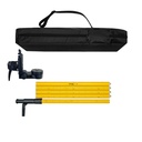 ZESTAW Laser krzyżowy Nivel System CL3B niebieski + tyczka LP36