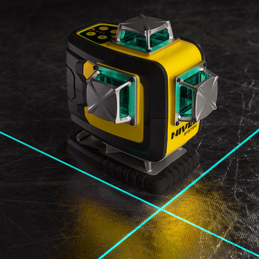 Laser budowlany Nivel System CL4D-B - ZESTAW statyw SJJ-M1 EX czujnik RD800 łata LS-24