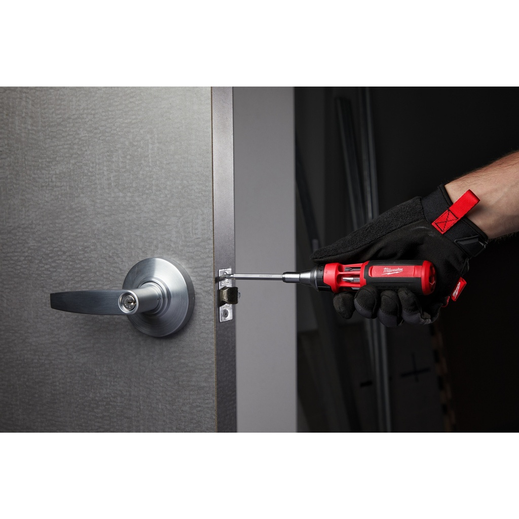 Uniwersalny wkrętak z grzechotką 9 w 1 Milwaukee | 9 in 1 Rat. Multibit Driver-Uni. 1PC