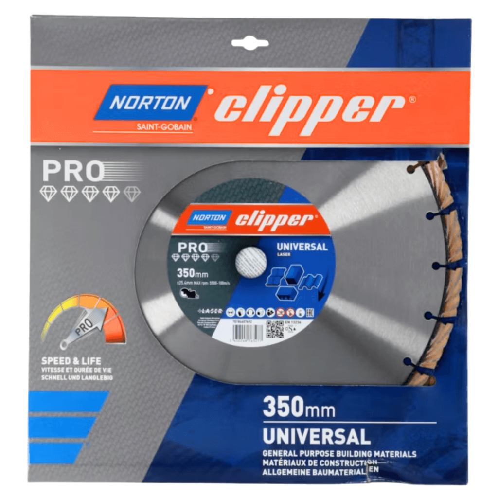 Tarcza diamentowa Norton Clipper PRO Universal Laser H12 (350 x 25,4 mm)