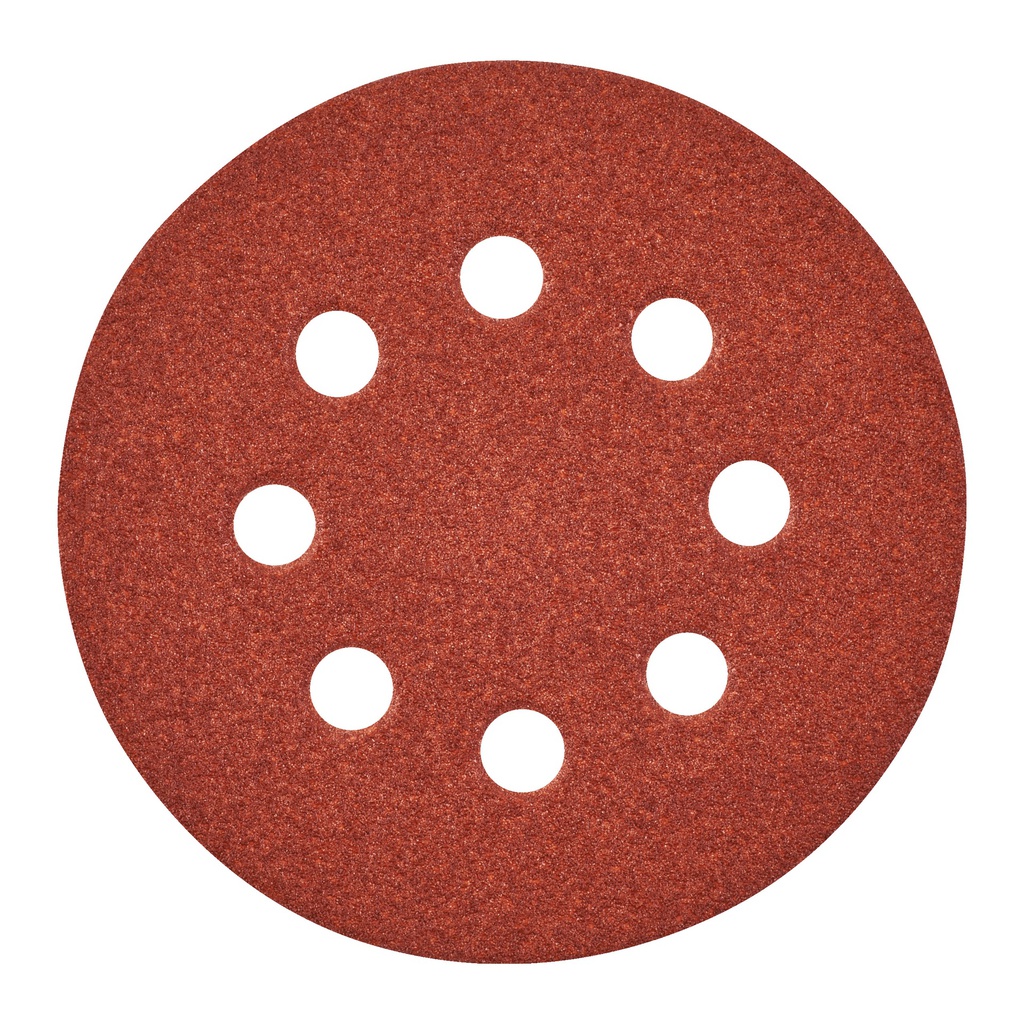 Papiery ścierne do szlifierek mimośrodowych ⌀ 125 mm & 150mm Milwaukee | 125 mm H and L GR 80 - 25 pcs