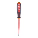 Wkrętai izolowane VDE Milwaukee | Tri-Lobe VDE Screwdriver - Slotted 1.0 x 5.5 x 125