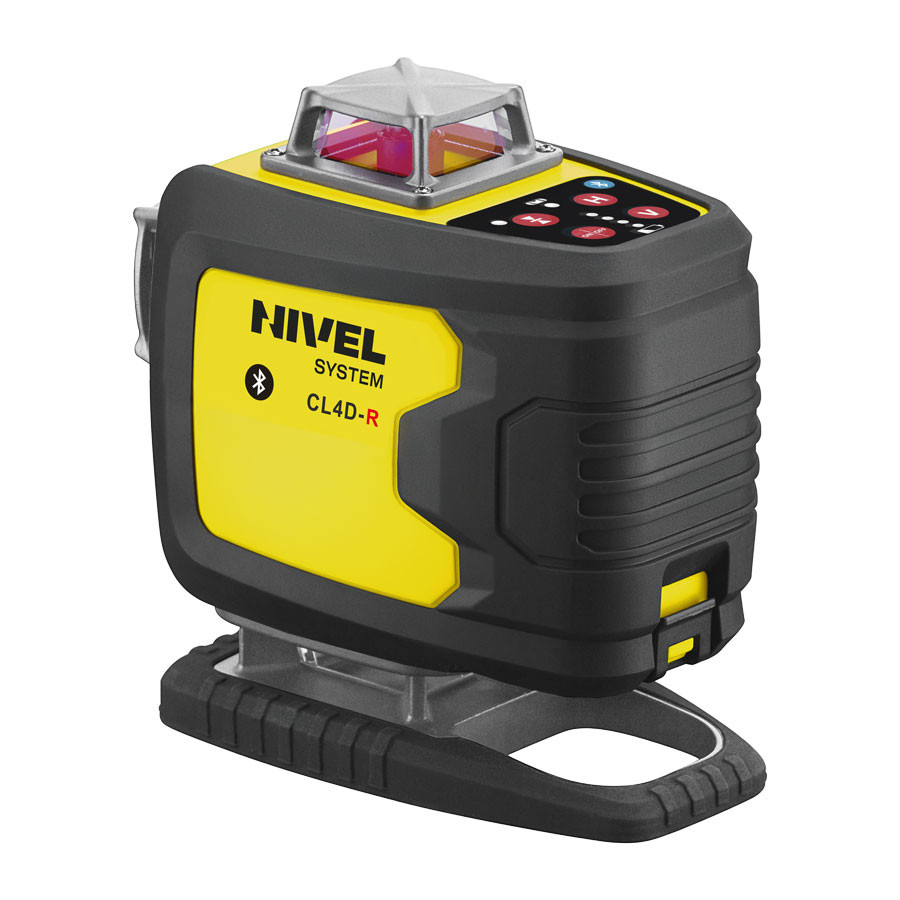 ZESTAW Laser krzyżowy Nivel System CL4D-R czerwony + statyw SJJM1EX + odbiornik CLS4 + łata LS24