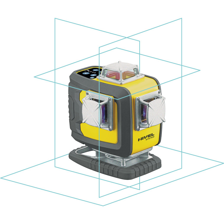 Laser budowlany Nivel System CL4D-B - ZESTAW statyw SJJ-M1 EX czujnik CLS-4 łata LS-24
