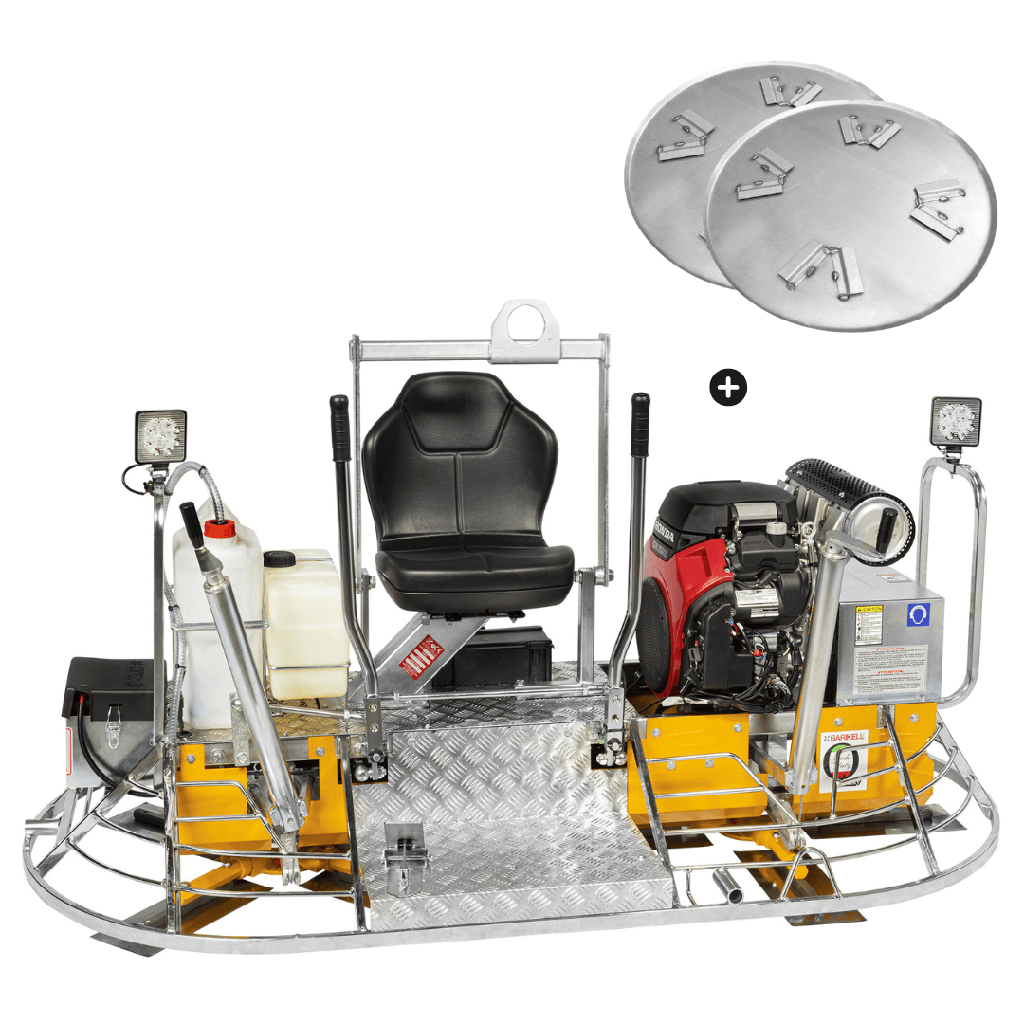 Zacieraczka spalinowa Barikell MK8-120 HAK (B&S 35 KM)