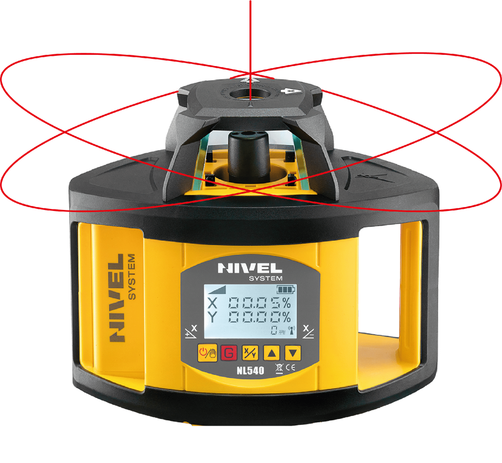 Niwelator laserowy rotacyjny Nivel System NL540 samopoziomujący