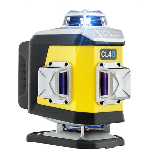 [CL4B-zestaw3] ZESTAW Laser krzyżowy Nivel System CL4B niebieski + statyw SJJM1EX + czujnik CLS4