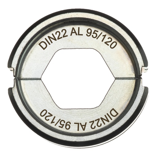 [4932451775] Matryce zaciskowe typ DIN Aluminium  Milwaukee | DIN22 AL 95/120 - 1 pc