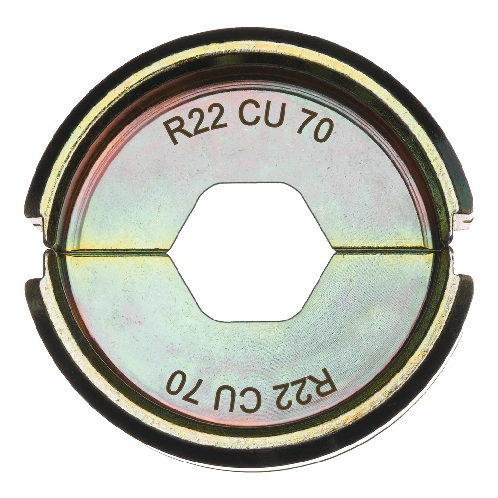Matryce zaciskowe typ R  Milwaukee | R22 Cu 70 - 1 pc