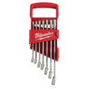 Zestawy kluczy płasko-oczkowych MAX BITE™ Milwaukee | 7 pc Maxbite Imperial Combination Spanner Set - 1 pc