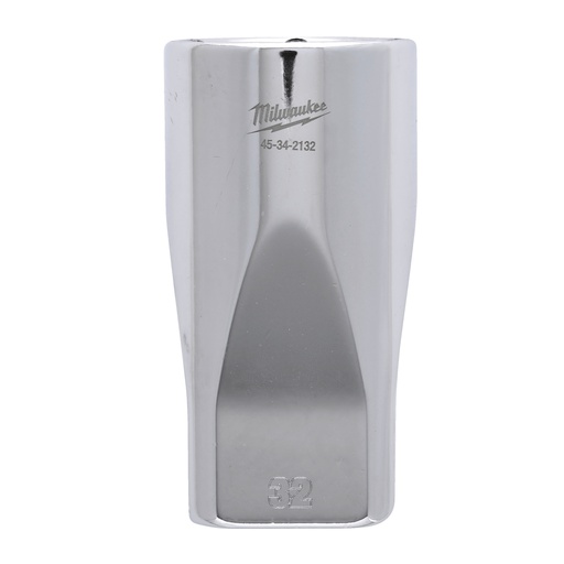 [4932480047] Nasadki chromowane ½″ Milwaukee | 1/2 Drive Socket Metric Deep - 32 mm