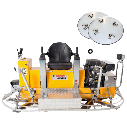 [3314G/15/23] Zacieraczka spalinowa Barikell Floating Monster MK10-120 TC HCS (B&S 37 KM)